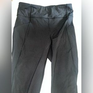 lululemon leggings - 8 - black